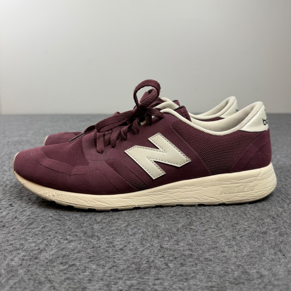 New Balance 420 Sneaker Men's 10 Burgundy MRL420BG REVlite Low Top Running Shoes